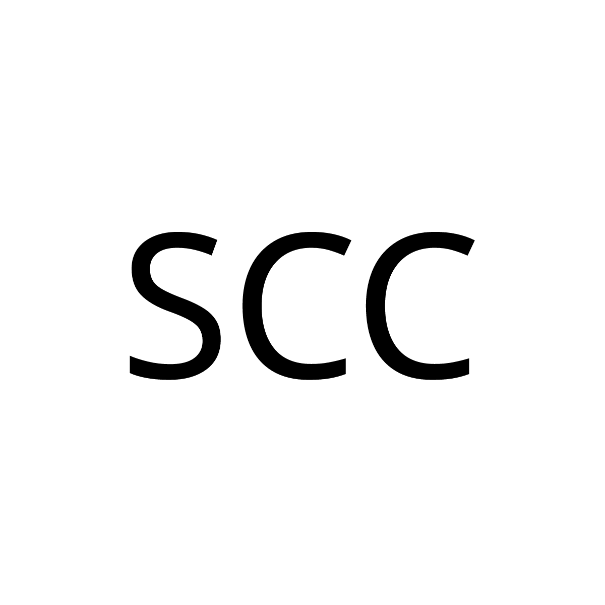SCC trademark artwork supplied in the document